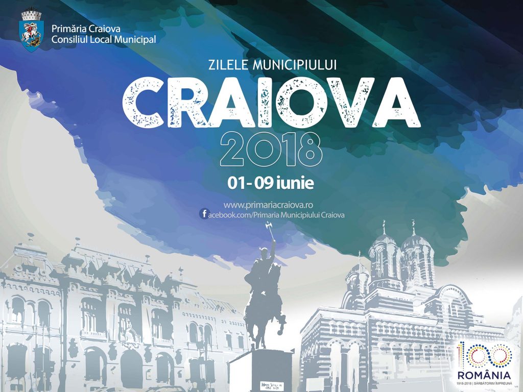 afis Zilele Craiovei 2018 - Jurnalul Olteniei - Stiri regionale din Oltenia
