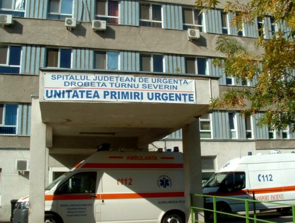 Pacient cu COVID-19 la SJU Drobeta Pacient cu COVID-19 la SJU Drobeta