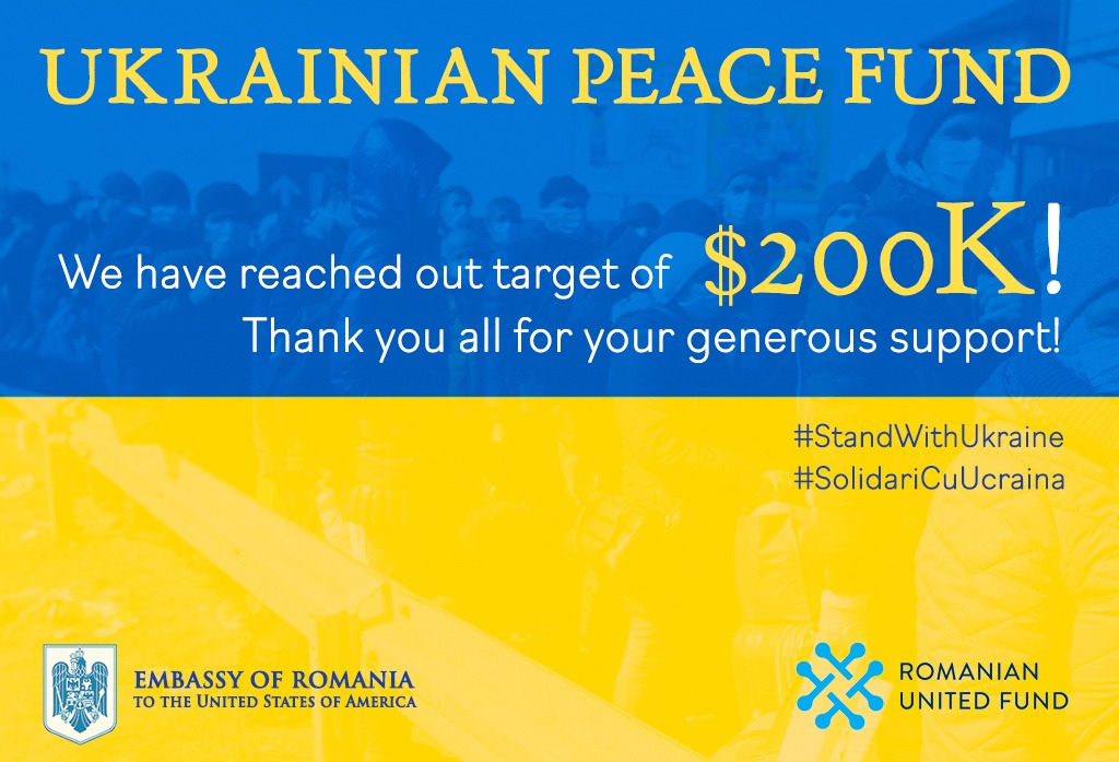 Diaspora românească din SUA, donații în timp record pentru a ajuta refugiații ucraineni