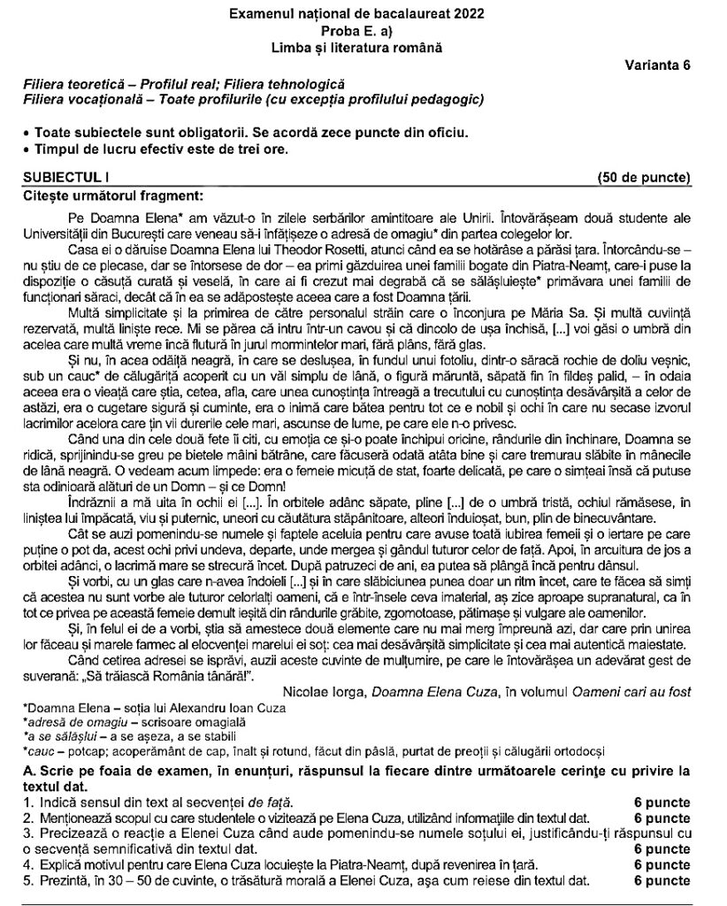 subiecte-romana-1-bac-real-822x1024-1 - Jurnalul Olteniei – Știri din Craiova și Oltenia